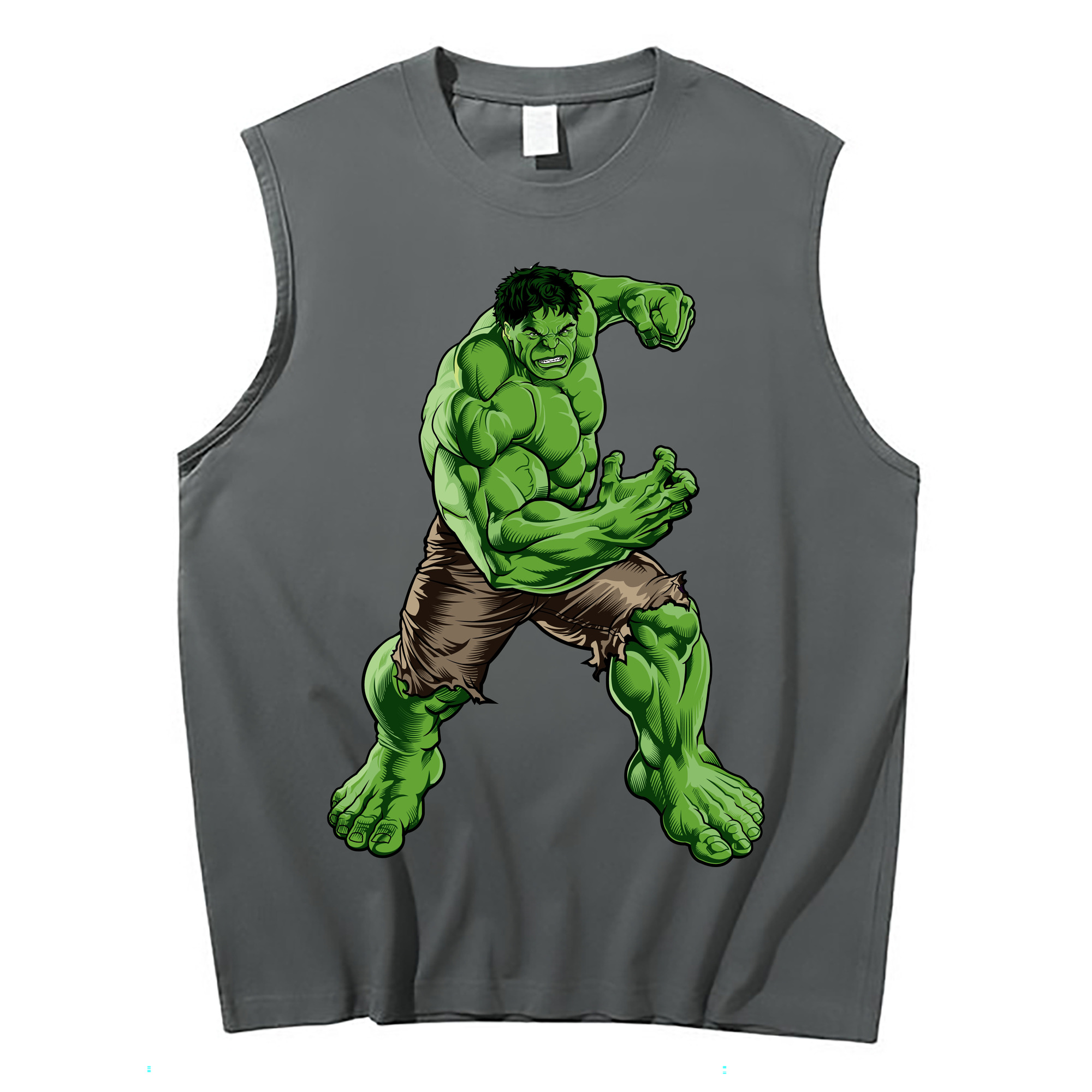 （画像用） アベンジャーズ The Avengers コットン100％タンクトップ（フロントプリント）